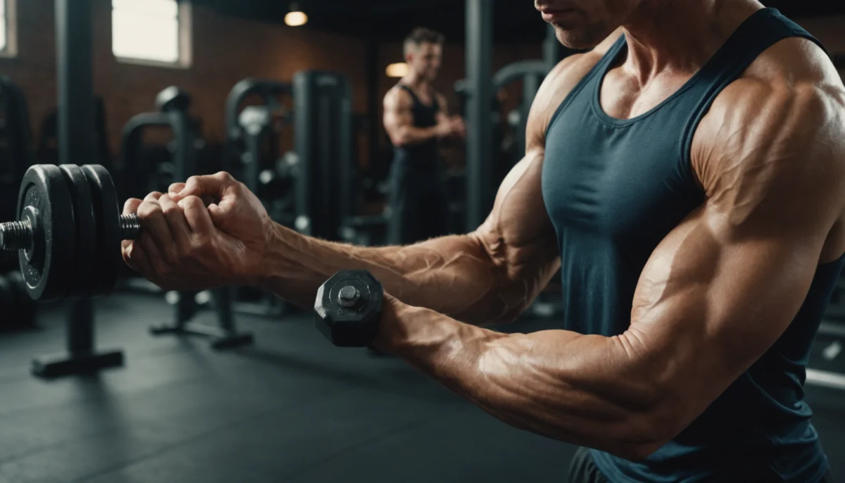 exercice biceps haltère